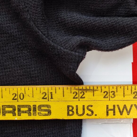 Ecko Unlimited knit hoodie black with white graphic design men's size L - Picture 9 of 10